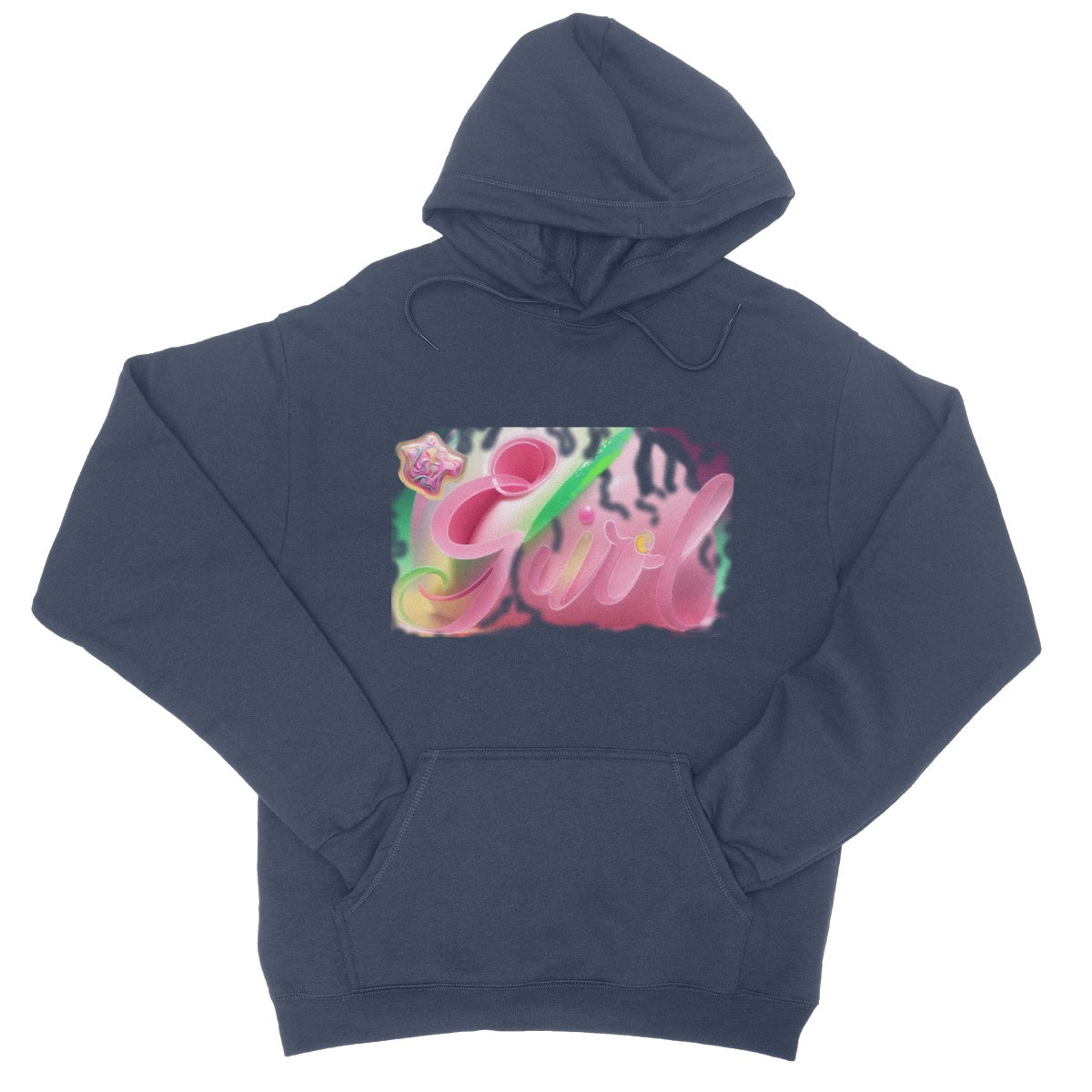 Lit Girl "Ice Cream" Collection College Hoodie