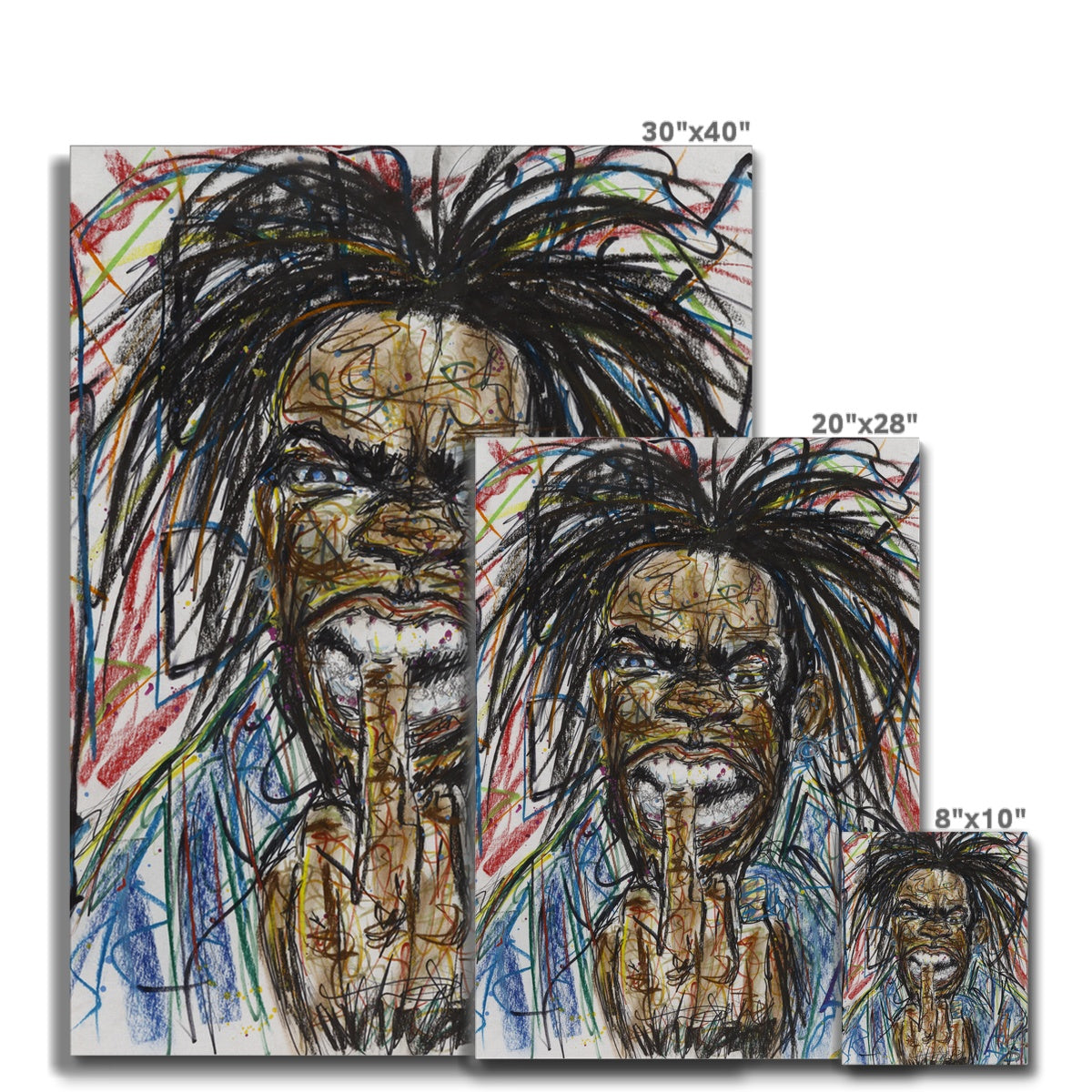 50 Years Hip Hop Collection Busta Canvas