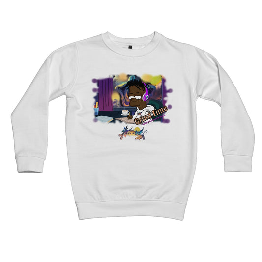 Lit Design Collection: Grind Time Kids Sweatshirt