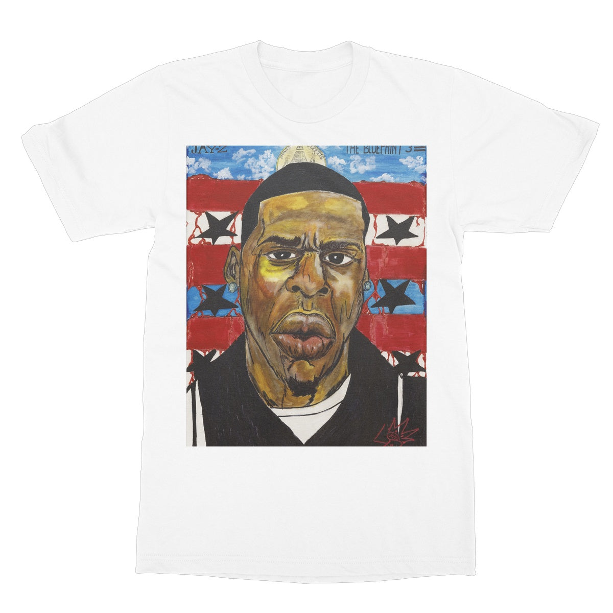 50 Years of Hip Hop Jay-Z - The Babylon Blueprint Softstyle T-Shirt