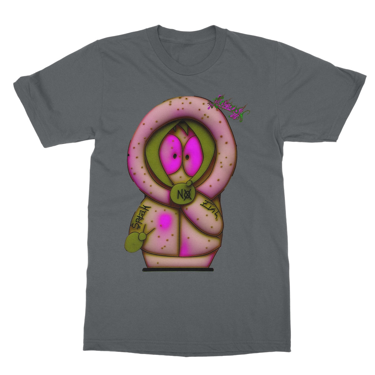 Lit Kenny Speak No Evil Collection Softstyle T-Shirt