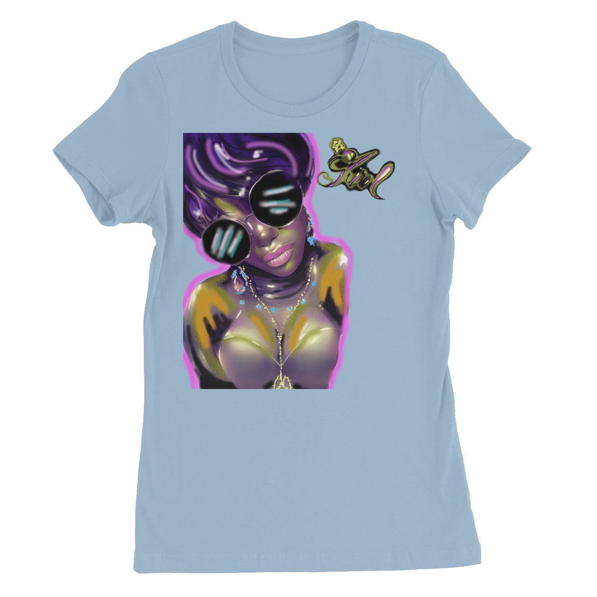 Lit Girl Collection: Purple Queen Women's Favourite T-Shirt