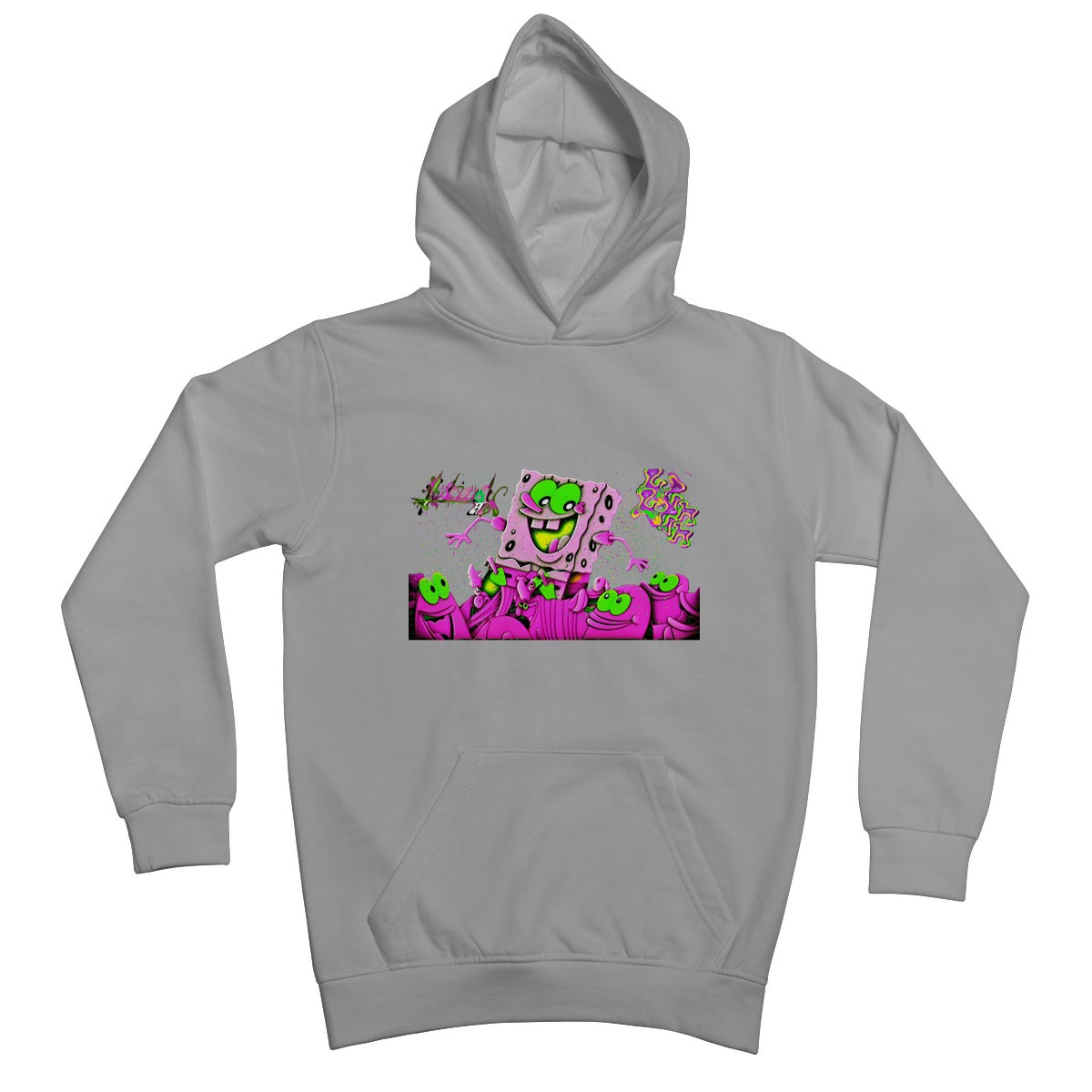 Lit SpongeBob Win Win Kids Hoodie