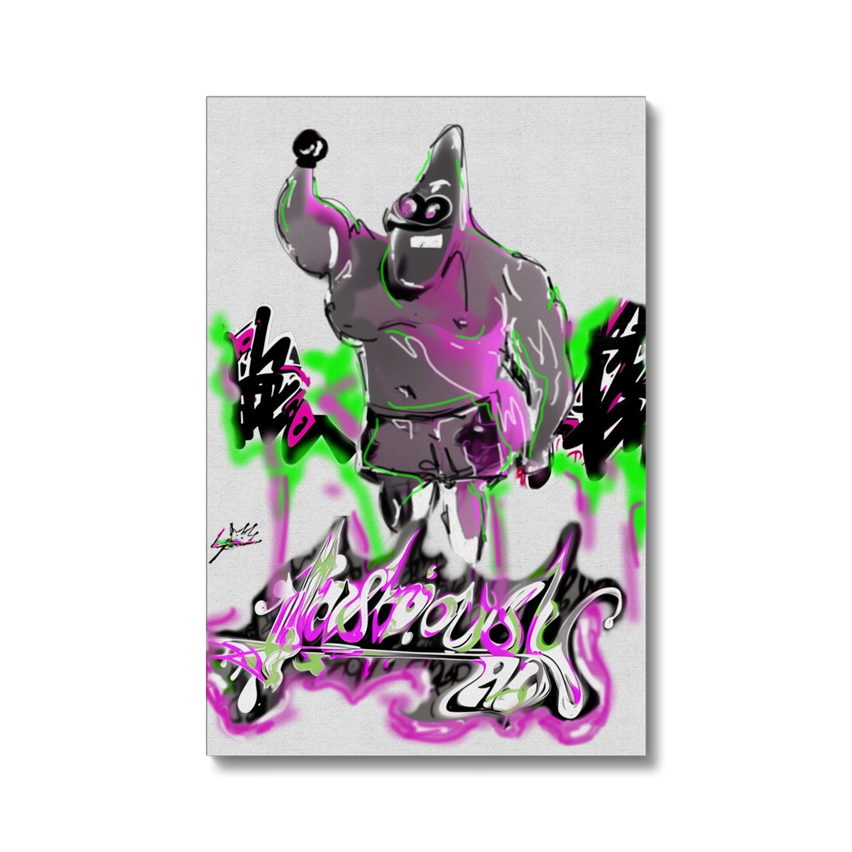 Lit Patrick 4D People  Eco Canvas