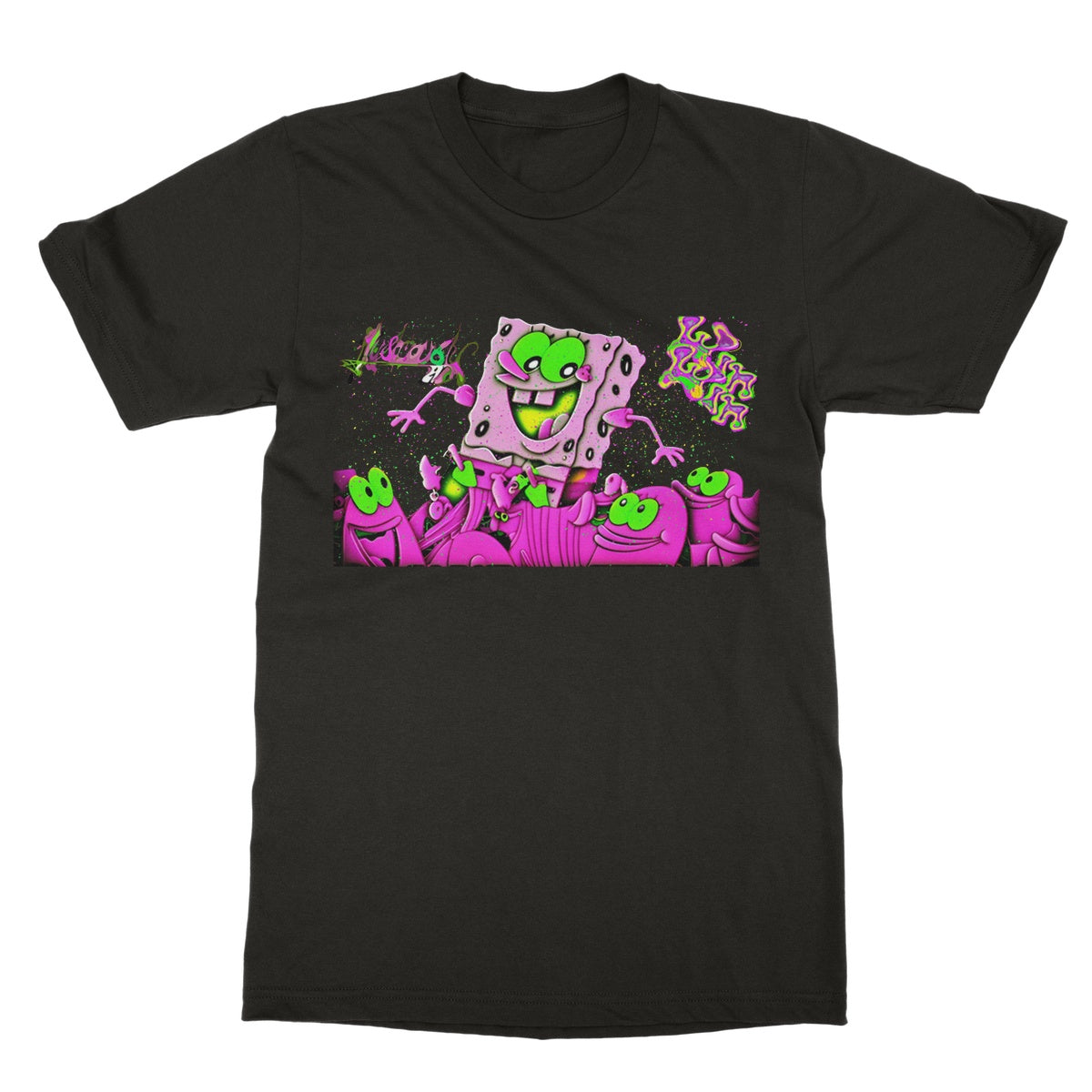 Lit_Spongebob_Win_Win Softstyle T-Shirt