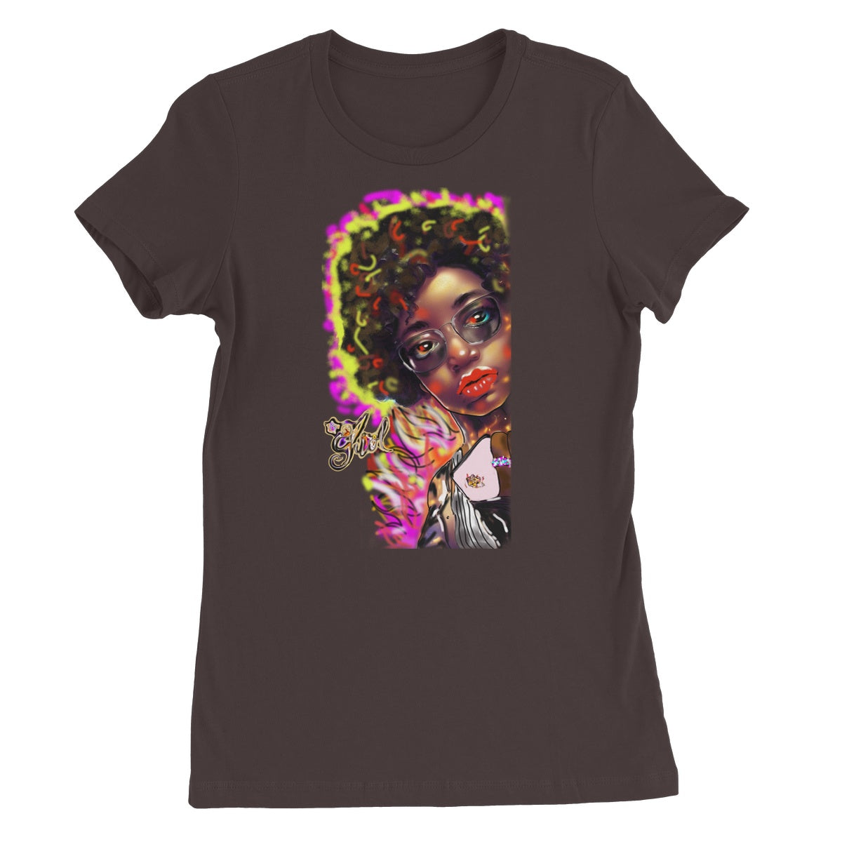 Lit Girl Collection: Girl on Fire Women's Favourite T-Shirt