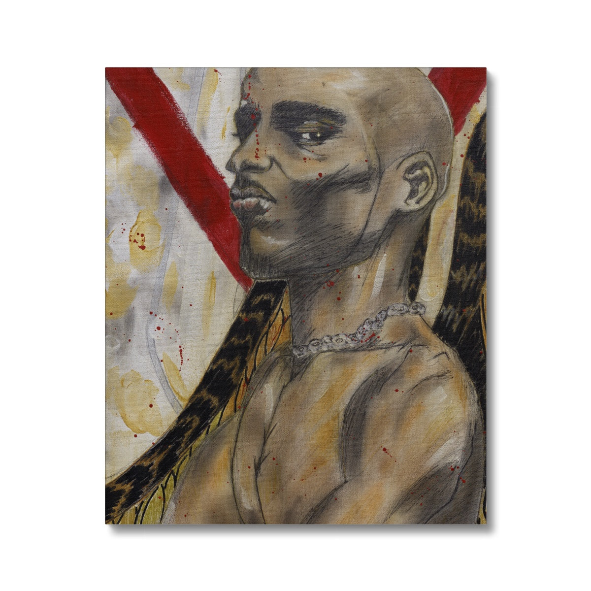 50 Years of Hip Hop Collection DMX - The Death Angel Canvas