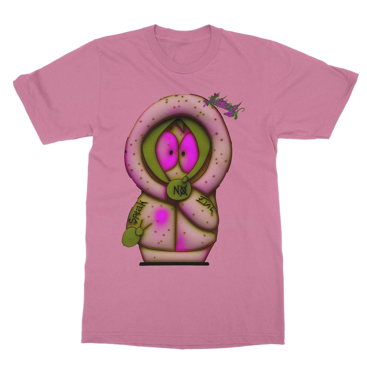 Lit Kenny Speak No Evil Collection Softstyle T-Shirt