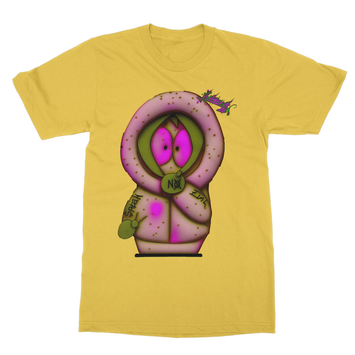Lit Kenny Speak No Evil Collection Softstyle T-Shirt