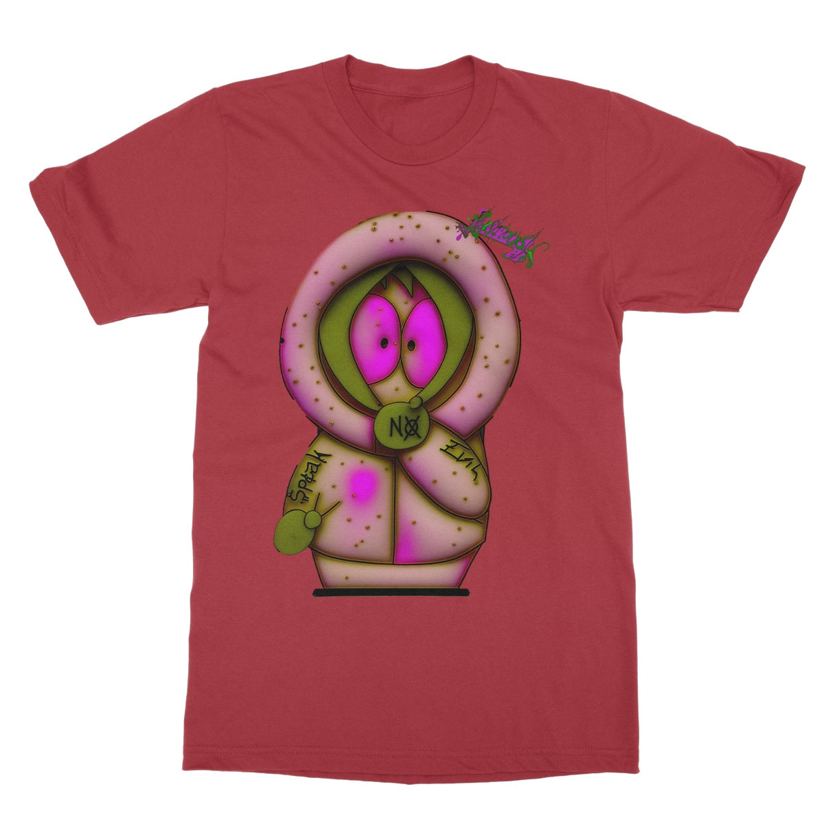 Lit Kenny Speak No Evil Collection Softstyle T-Shirt
