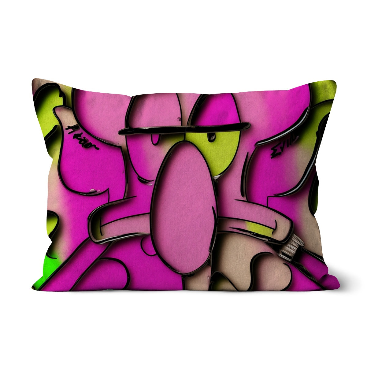 Lit Squidward Hear No Evil Collection Cushion