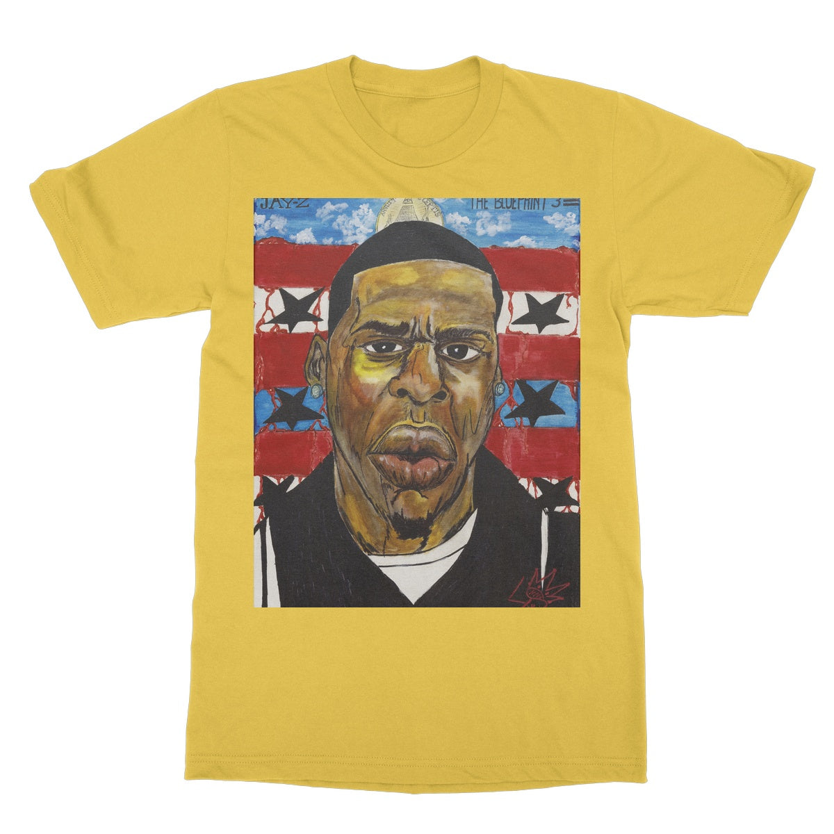 50 Years of Hip Hop Jay-Z - The Babylon Blueprint Softstyle T-Shirt