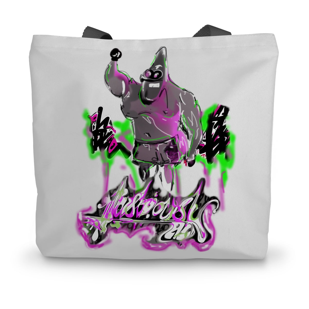 Lit Patrick 4D People  Canvas Tote Bag