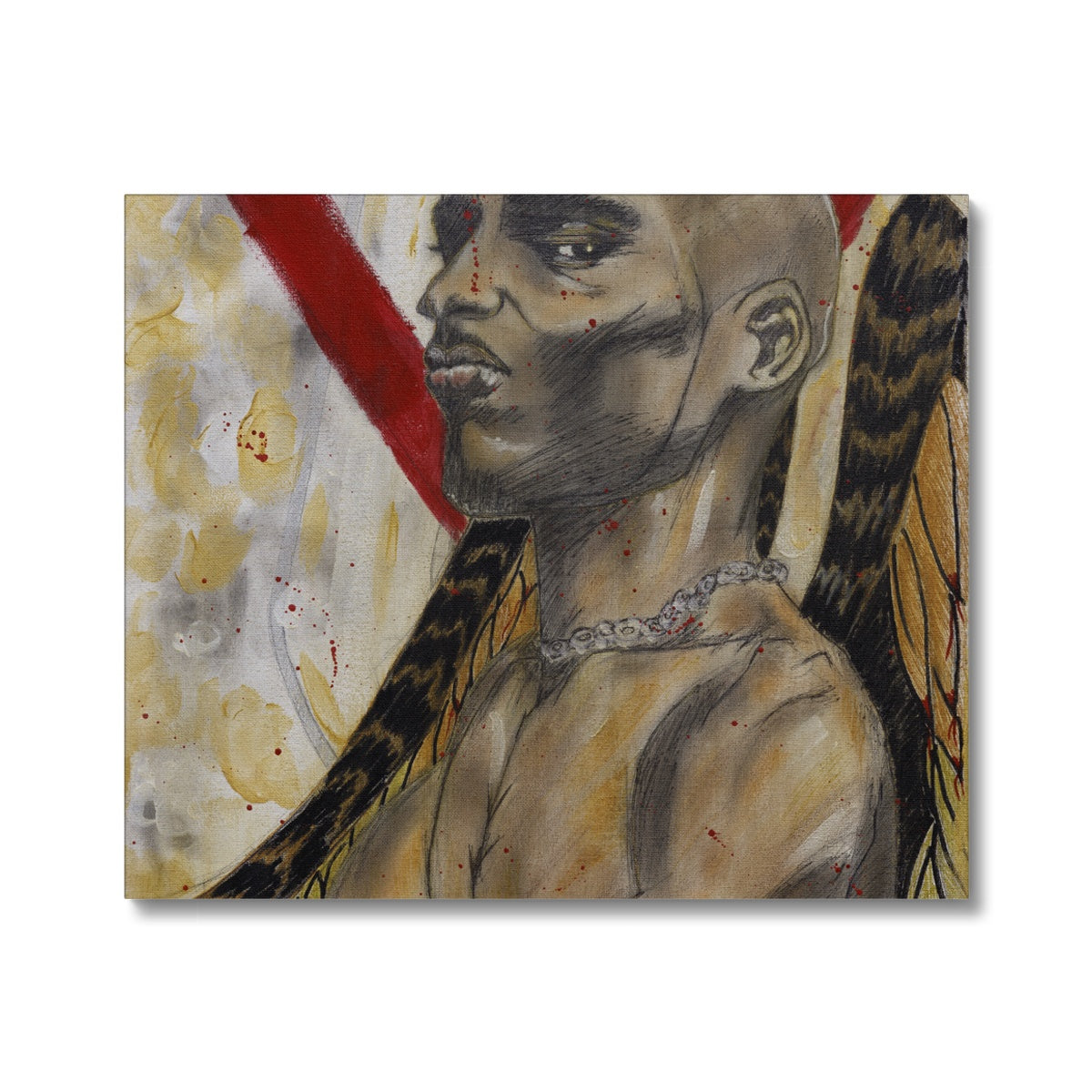 50 Years of Hip Hop Collection DMX - The Death Angel Canvas