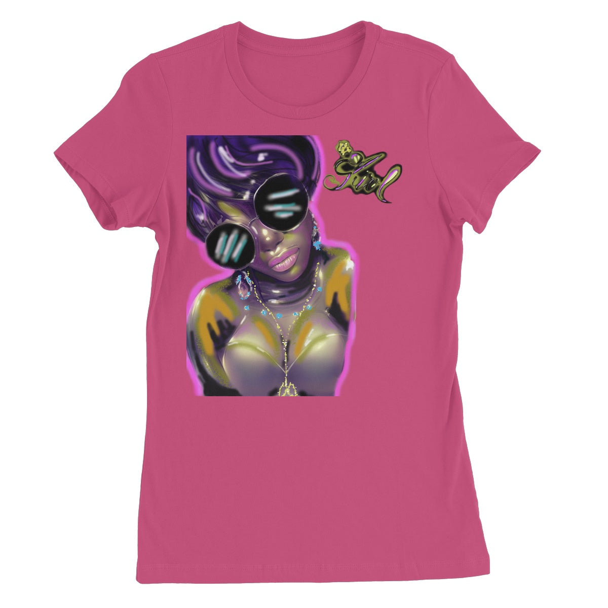 Lit Girl Collection: Purple Queen Women's Favourite T-Shirt