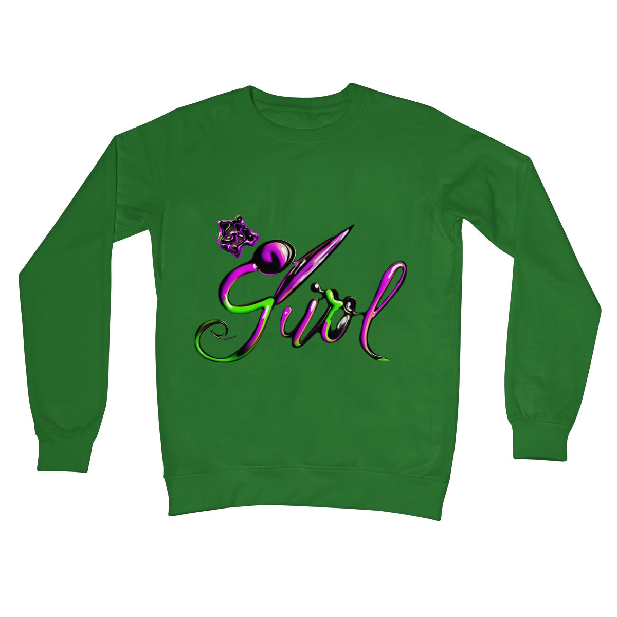 Lit Girl "Envy" Collection Crew Neck Sweatshirt