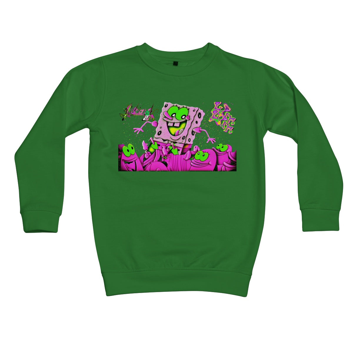 Lit SpongeBob Win Win Kids Sweatshirt