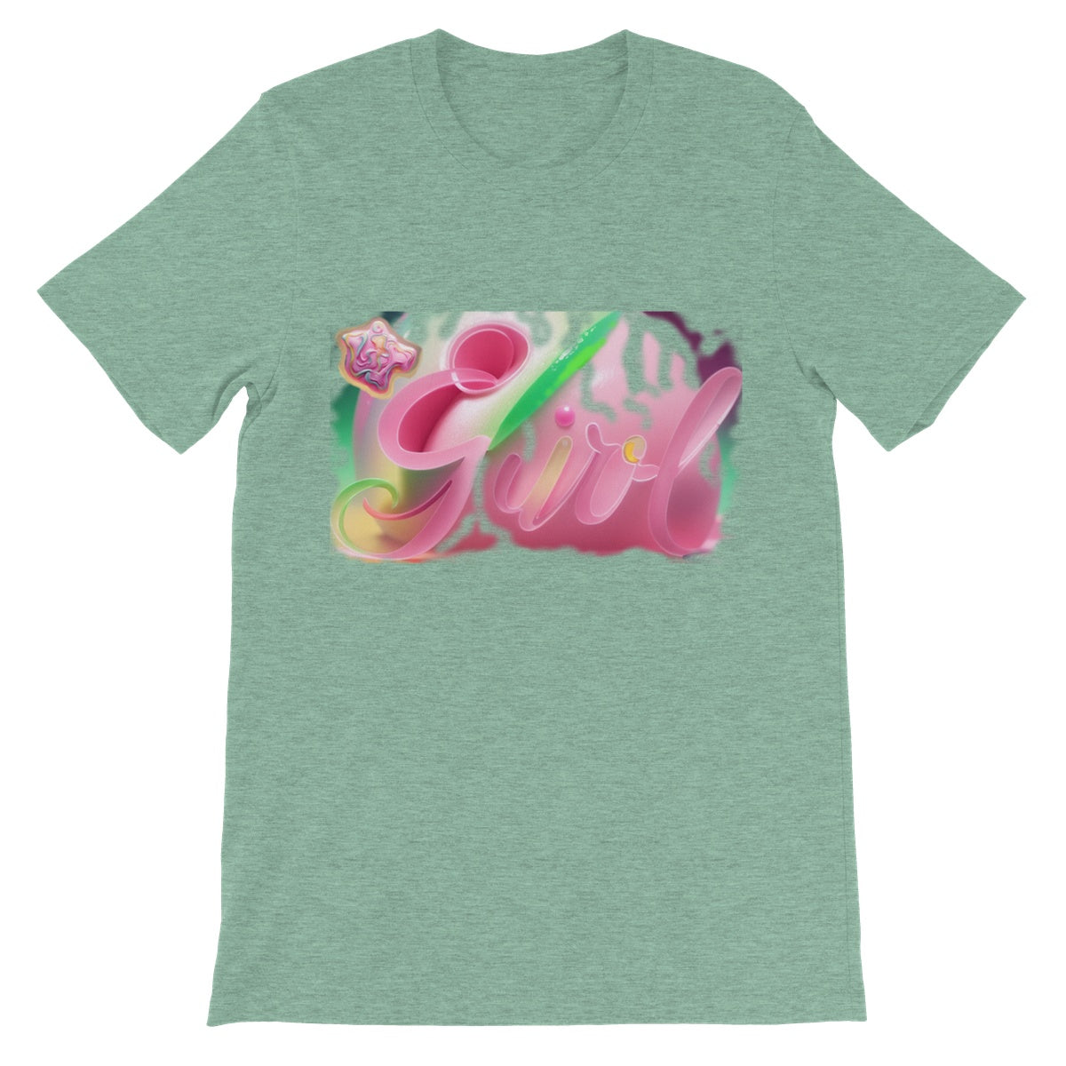 Lit Girl "Ice Cream" Collection Unisex Short Sleeve T-Shirt