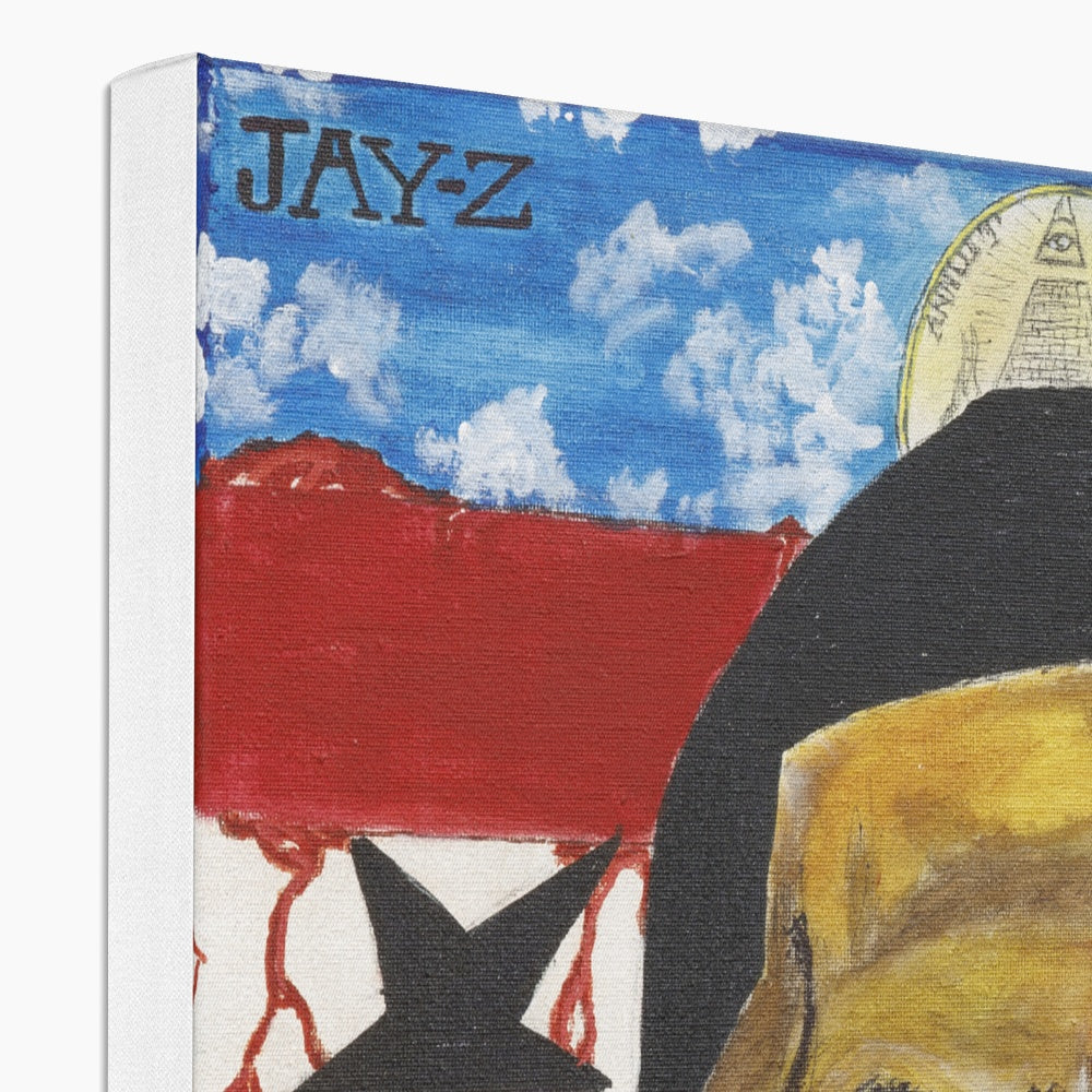 50 Years of Hip Hop Jay-Z - The Babylon Blueprint Canvas