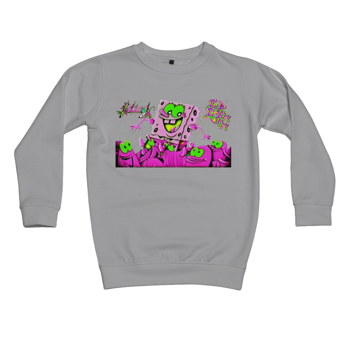 Lit SpongeBob Win Win Kids Sweatshirt