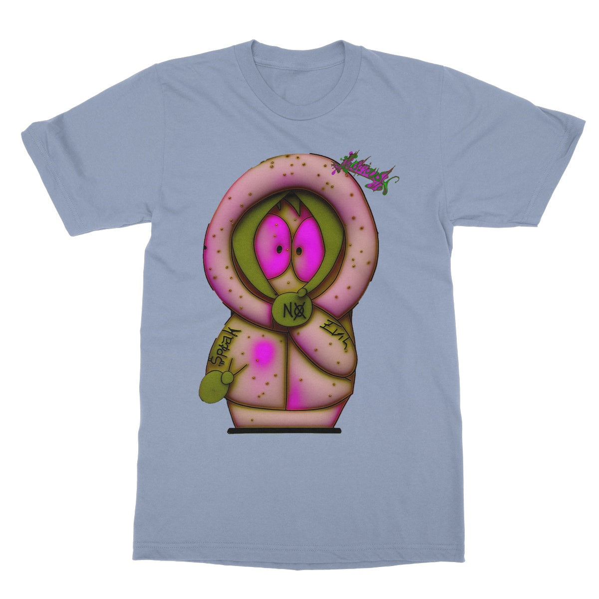 Lit Kenny Speak No Evil Collection Softstyle T-Shirt